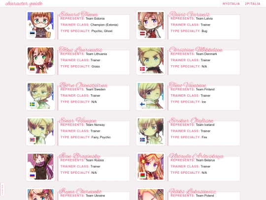 poketalia/characters screenshot