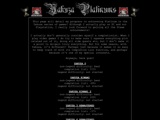 platinums screenshot