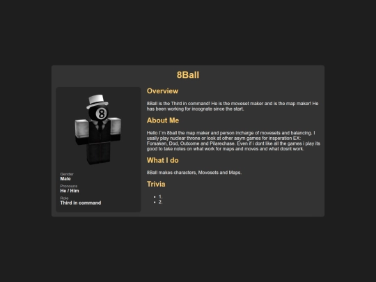 8ballInfo screenshot