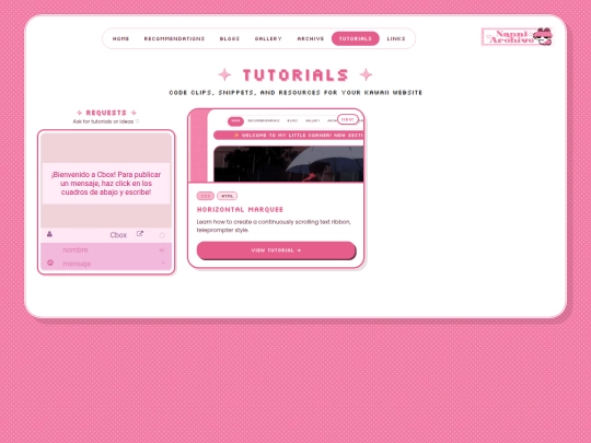 tutoriales screenshot