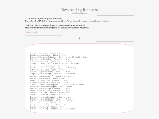 NEVERENDINGROMANCE screenshot