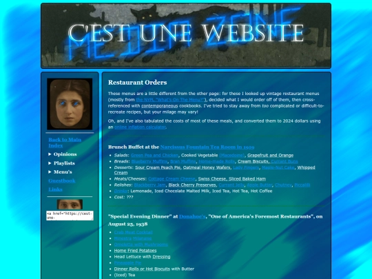 menus2 screenshot