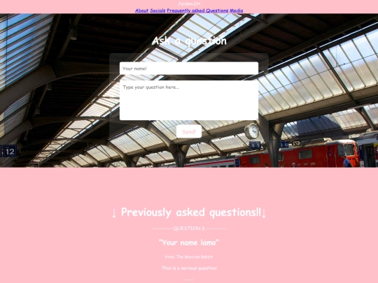 faq screenshot