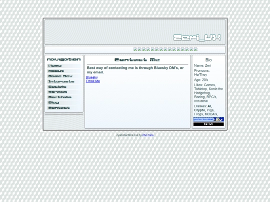 contact screenshot