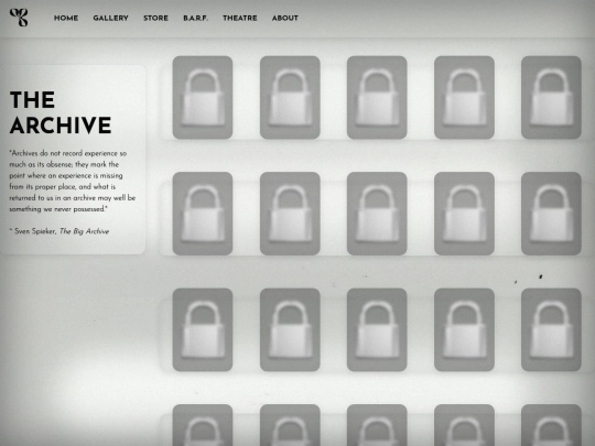 archive screenshot