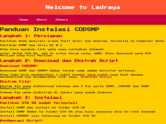 tutor/installcodsmp screenshot