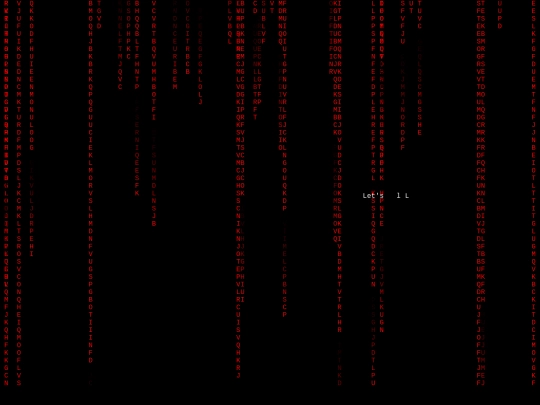 matrix screenshot