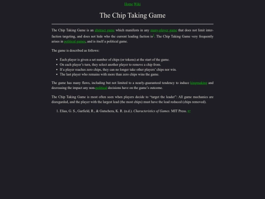 wiki/Chip-Taking-Game screenshot