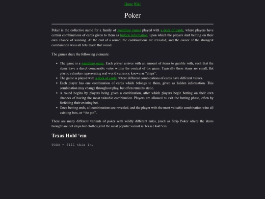 wiki/Poker screenshot