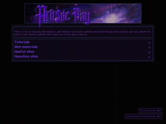 resources screenshot