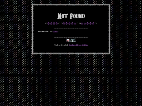 not_found screenshot