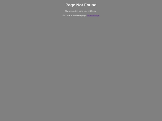 not_found screenshot