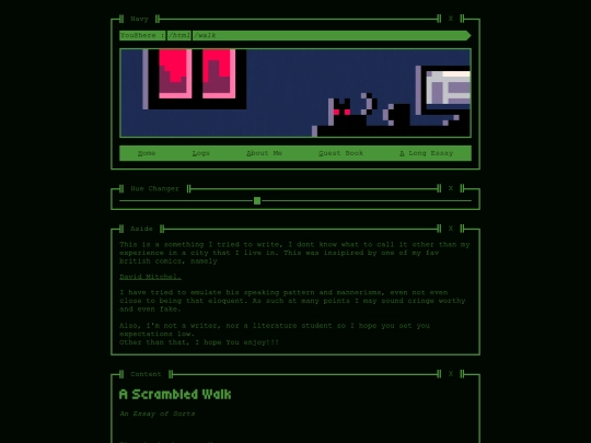html/walk screenshot