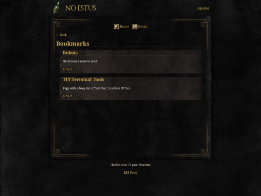 en/bookmarks screenshot