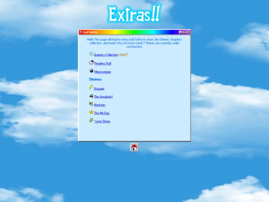 extras screenshot