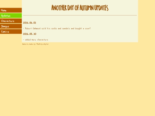 updates screenshot