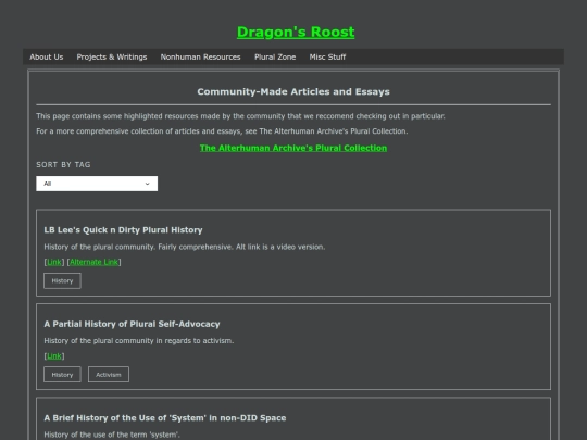 plural/pluraldatabase screenshot