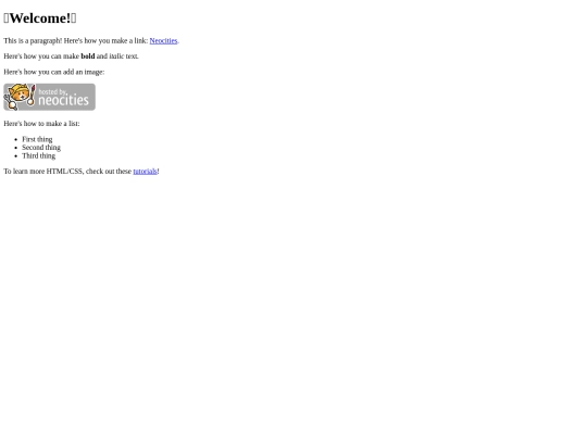 index screenshot