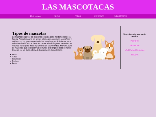 tipos screenshot