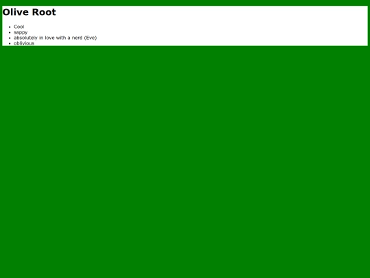 Dinosaur/Olive screenshot