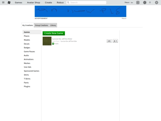 develop screenshot