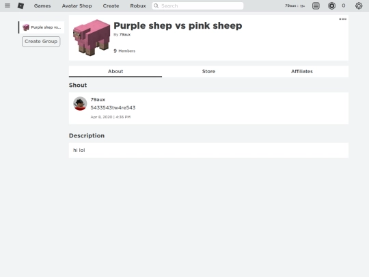 my/groups screenshot