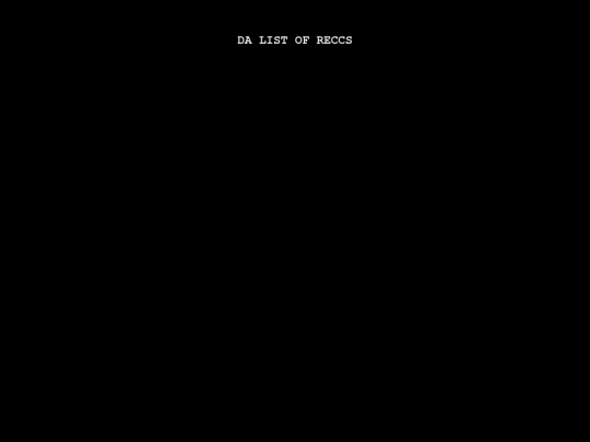 reccs screenshot