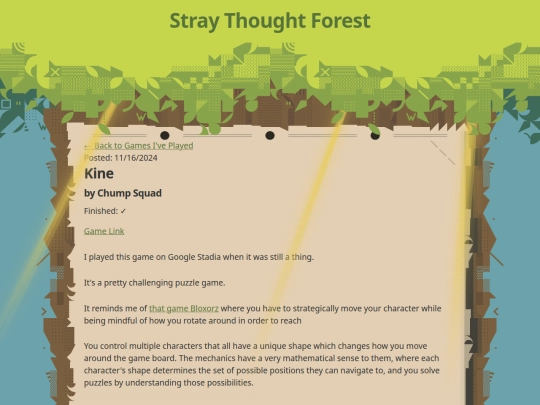 gamesiveplayed/kine screenshot