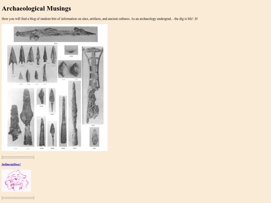 archaeology screenshot