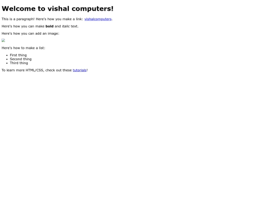 index screenshot