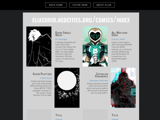 comics screenshot