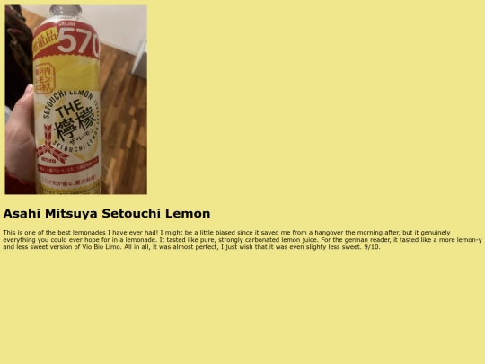 drinkshtml/reviews/lemon screenshot