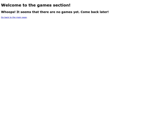 games screenshot