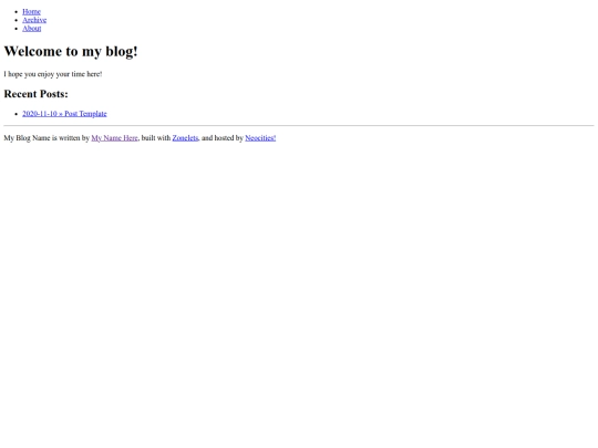 index screenshot