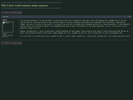 forum/forummessage_selfishdesire screenshot