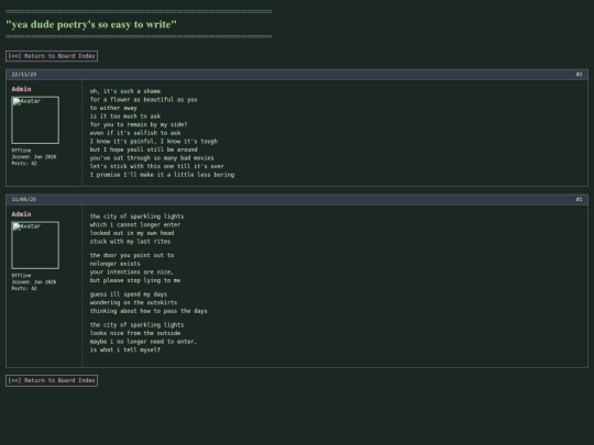 forum/forummessage_songlyrics screenshot