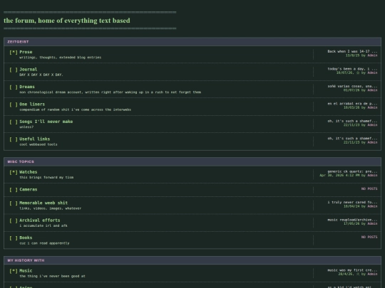 forum/forumpanel screenshot