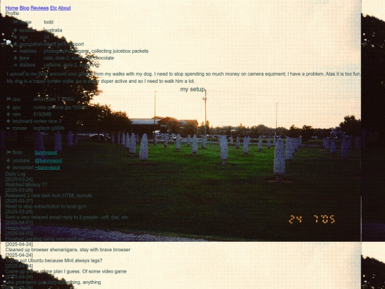 test screenshot