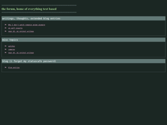 writings screenshot