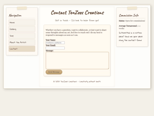 contact screenshot