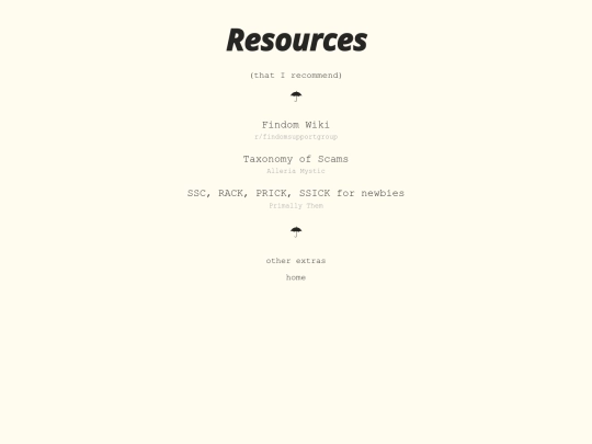 resources screenshot