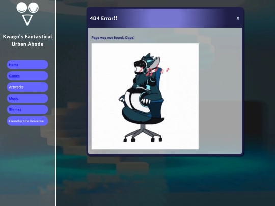 not_found screenshot