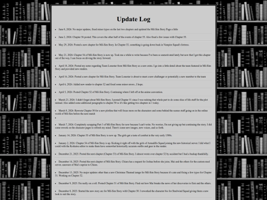 updates screenshot