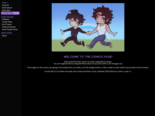 Comics screenshot