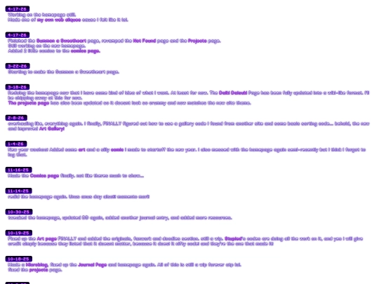 siteupdates screenshot