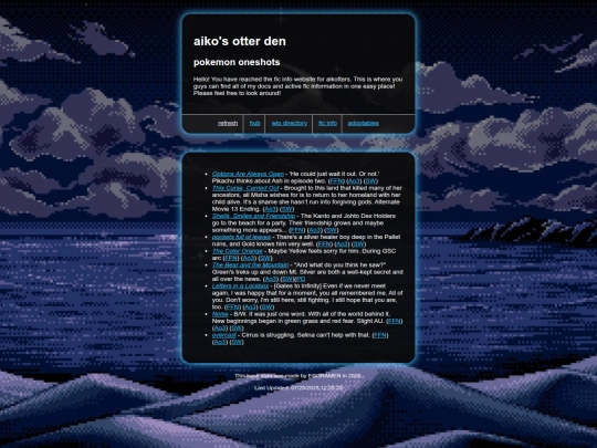 pokemon/pokemon-oneshots screenshot