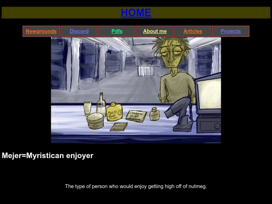 Characters/mejer screenshot