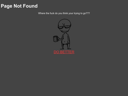 not_found screenshot