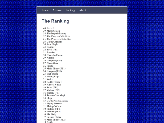 ranking screenshot