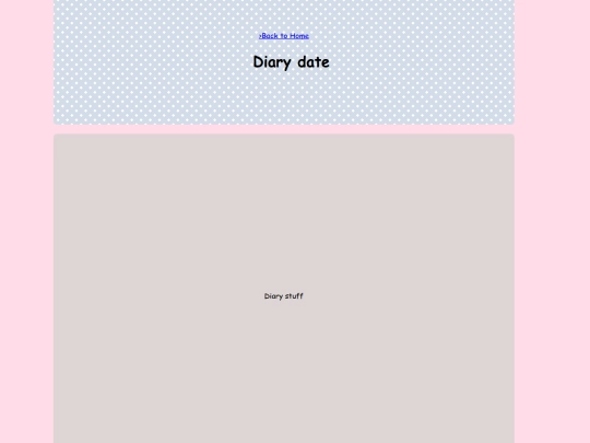 Diary/diarytemplate screenshot